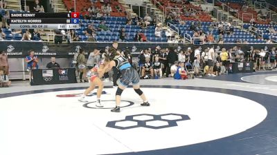 140 lbs Cons. Rd Of 32 - Sadie Kenny, Illinois vs Katelyn Norris, Ohio