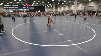 115 lbs 7th Place Match - Samantha Cornejo, California vs Addison St George, Missouri