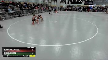 126 lbs Cons. Round 2 - Hayden Ramsdell, Pursuit Wrestling Minnesota vs Coehn Green, Montana