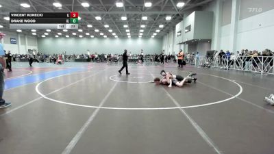 145 lbs Consi Of 32 #2 - Vincent Konecki, IL vs Drake Wood, AL