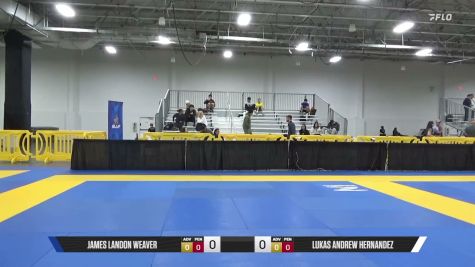 Lukas Andrew Hernandez vs James Landon Weaver 2026 Pan IBJJF Jiu-Jitsu No-Gi Championship