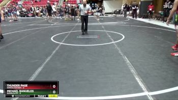 130 lbs Round 3 (6 Team) - Thunder Page, Kansas Mayhem vs Michael Banuelos, Duran Elite
