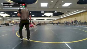 130 lbs Consolation - Kaelena Ahrens, Vacaville WC vs Izabella Luna, Fourth Chamber WC