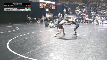 141 lbs Round Of 16 - Tom Crook, Virginia Tech vs Jaden Crumpler, Michigan State