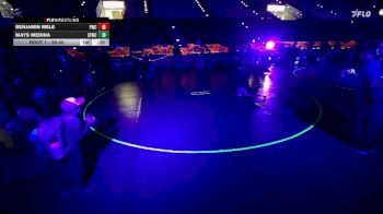 39-40 lbs Round 1 - Benjamin Mele, Peak Wrestling Club vs Mays Medina, Salt Flats Wrestling Club