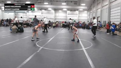 56 lbs Round 5 (6 Team) - Marco Maliarakis, 84 Athletes vs Beckett Clapper, Xtreme Team