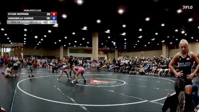 130 lbs Round 2 (4 Team) - Annabella Harris, TWA #1 vs Kylee Hopkins, RPA Blockbusters