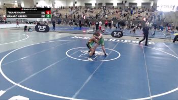 140 lbs Semifinal - Blake Sharp, Rabbit Wrestling Club vs Kamaro Harris, Rabbit Wrestling Club