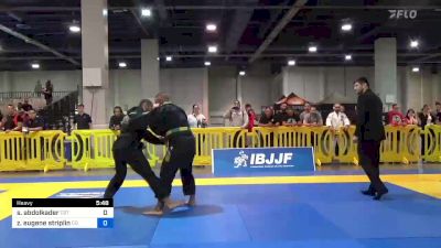Samir Abdolkader vs Zacharian Eugene Striplin 2023 American National IBJJF Jiu-Jitsu Championship