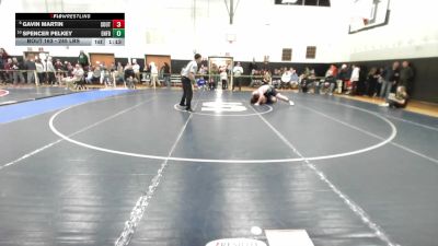 285 lbs Round Of 16 - Gavin Martin, Southington vs Spencer Pelkey, Enfield