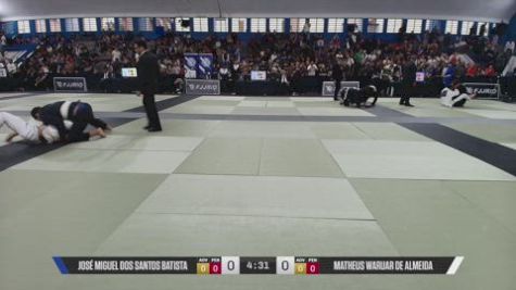 MATHEUS WARUAR DE ALMEIDA vs JOSÉ MIGUEL DOS SANTOS BATISTA 2026 Carlson Gracie