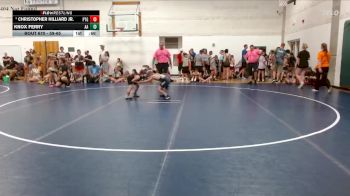 59-65 lbs Cons. Round 1 - Christopher Hilliard Jr., Proviso Township Gladiators vs Knox Ferry, Alber Athletics