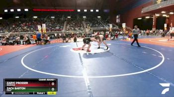 3A-285 lbs Champ. Round 1 - Zach Barton, Cody vs Zaryc Prosser, Riverton