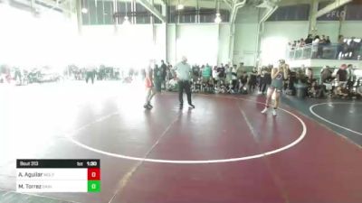 109 lbs Semifinal - Aiden Aguilar, Wolf Pack WC vs Maximus Torrez, Daniel Cormier Wr Ac