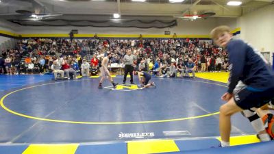 106 lbs Round 3 - Mason Snyder, Lake (Millbury) vs Callen Osbourne, CENTRAL CATHOLIC