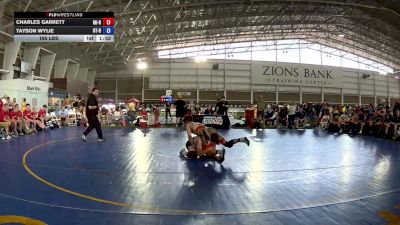 165 lbs Charles Garrett, Michigan Red vs Tayson Wylie, Utah Black