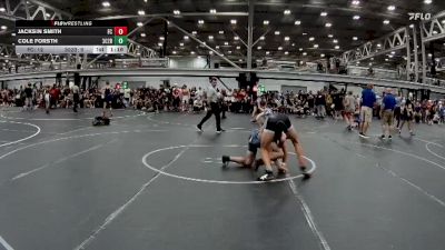 126 lbs Round 1 (8 Team) - Cole Forsth, Team 302 Blue vs Jacksin Smith, Full Circle