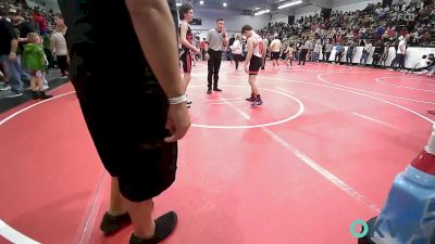 120 lbs Consolation - Corbin McLellan, Skiatook Youth Wrestling 2022-23 vs Dylan Jones, Locust Grove Youth Wrestling