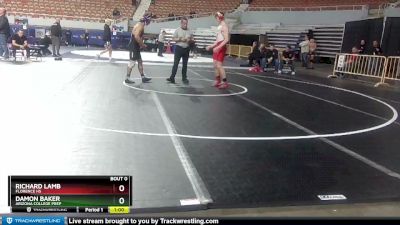 D3-165 lbs Cons. Round 2 - Richard Lamb, Florence Hs vs Damon Baker, Arizona College Prep