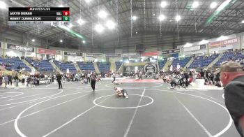 82 lbs Quarterfinal - Jaxyn Duran, Valley Bad Boys vs Henry Dumbleton, Bear Cave WC
