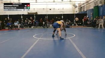 197 lbs Cons. Round 3 - Tristan Cuellar, Misericordia vs Mohammed Fofana, Marymount