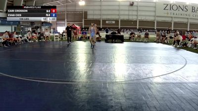 106 lbs Cain Crosson, Iowa Red vs Evan Cies, Pennsylvania Red