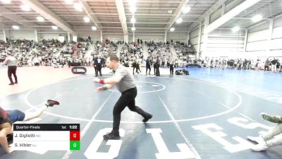 120 lbs Quarterfinal - Joseph Gigliotti, MD vs Seach Hibler, NJ