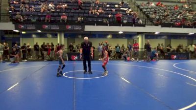53 lbs Quarters - Jordan Kiger, Yorktown Wrestling Club vs Javier Larson, Forest Lake Wrestling Club