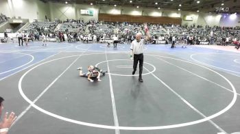 62 lbs Quarterfinal - Luke Bruner, Illinois Valley MC vs Kamila Portillo, Nevada Elite