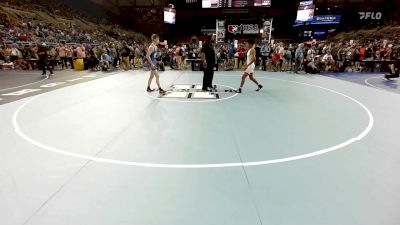 126 lbs Cons 64 #1 - Cilus Cabral, AZ vs Jacob Hillshafer, WI