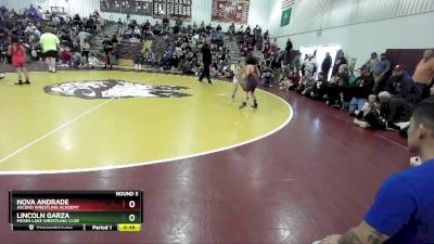 77 lbs Round 3 - Nova Andrade, Ascend Wrestling Academy vs Lincoln Garza, Moses Lake Wrestling Club