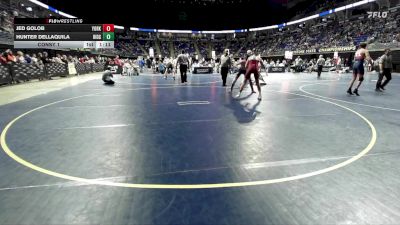 147 lbs Consy 1 - Jed Golob, York Suburban vs Hunter Dellaquila, Ridgway