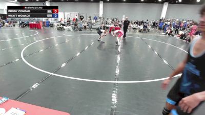 113 lbs Brody Compau, Team Michigan Blue vs Wyatt Womack, Georgia