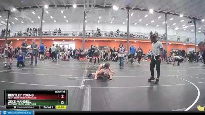 66 lbs Cons. Round 3 - Bentley Young, Team Bear Wrestling Club vs Zeke Mandell, Eastside Youth Wrestling