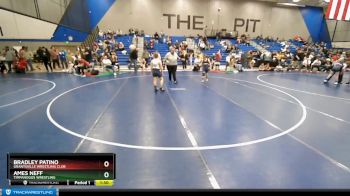 100 lbs Cons. Semi - Ames Neff, Timpanogos Wrestling vs Bradley Patino, Grantsville Wrestling Club