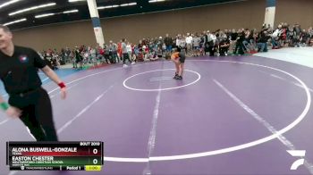 88-90 lbs Round 1 - Alona Buswell-Gonzales, Texas vs Easton Chester, Weatherford Christian School Wrestling