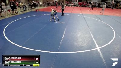 85 lbs Finals (8 Team) - Isaac Cornelius, Foley vs Owen Delander, TCU