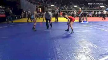 122 lbs Quarterfinal - Luiza Nogueira, Bell Gardens vs Reese Compton, Holt High School