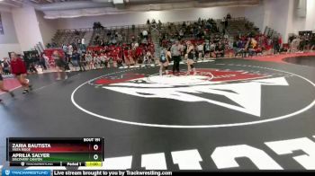 125 lbs Cons. Semi - Zaria Bautista, Vista Ridge vs Aprilia Salyer, Discovery Canyon