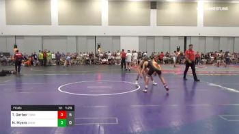 113 lbs Final - Tanner Gerber, T3 Wrestling Black vs Nathan Myers, The Crew
