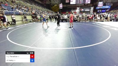 150 lbs Rnd Of 16 - Logan W. Paradice, GA vs Paul Kelly, CA