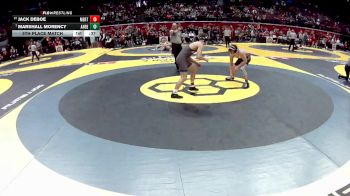 D1-144 lbs 5th Place Match - Jack DeBoe, Mentor vs Marshall Morency, Anderson