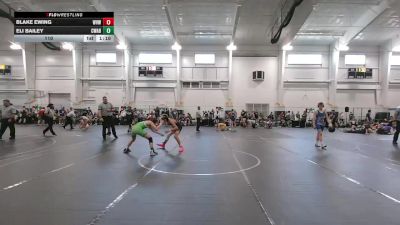 110 lbs Round 3 (8 Team) - Blake Ewing, West Virginia Wild vs Eli Bailey, Contenders WA Blue