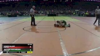 D3-103 lbs 7th Place Match - Antonio Bocanegra, Napoleon vs Joseph Klopf, Freeland