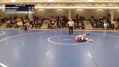 120 lbs Round 2 (16 Team) - Kaden Braun, Millard West vs Wyatt Stabnow, Alliance