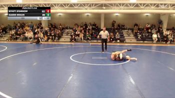 120 lbs Round 2 (16 Team) - Kaden Braun, Millard West vs Wyatt Stabnow, Alliance