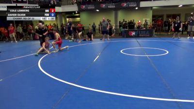 96 lbs Champ. Rd Of 32 - Cole Lemberg, Demolition Wrestling Club vs Zavier Olver, Pennsylvania