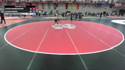 103 A Champ. Round 1 - Alexis Baumgartner, Adrian College vs Lillian Zapata, William Penn