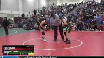 131 lbs Semifinal - Danielle Padilla, Ventura vs Miah Weldon, Yucca Valley