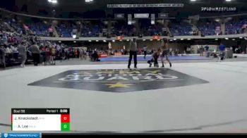 120 lbs Champ. Round 1 - Austin Lee, Burlington Central vs Joseph Knackstedt, Oak Park River Forest